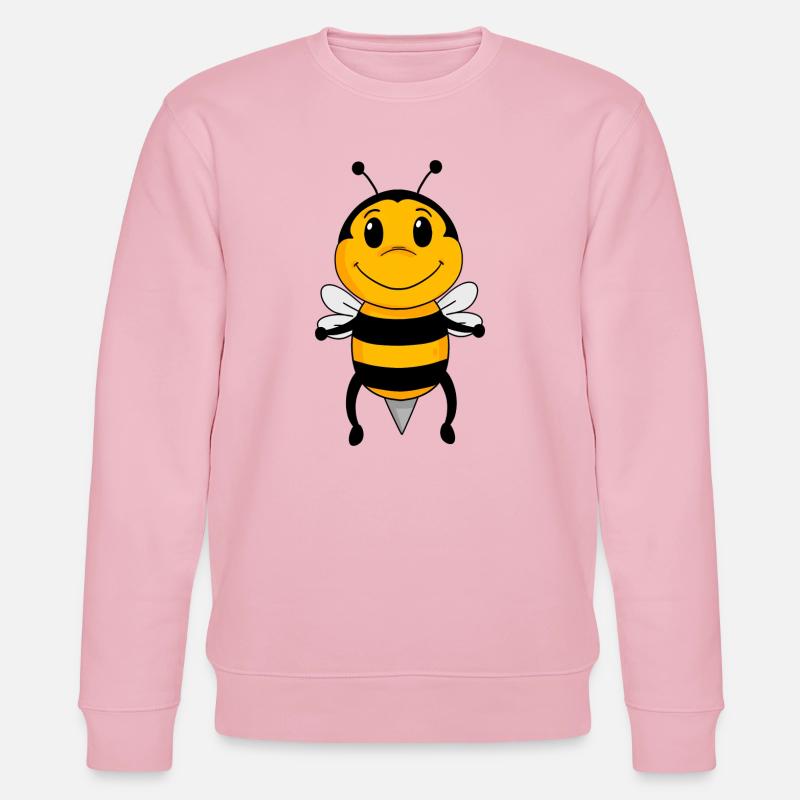 Bee - Stanley/Stella CHANGER Unisex Organic Sweatshirt - cotton pink