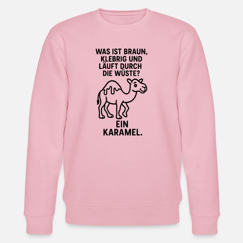 Blague Karamel Caramel Camel Desert Kids - Sweat bio CHANGER Stanley/Stella Unisexe - rose pâle