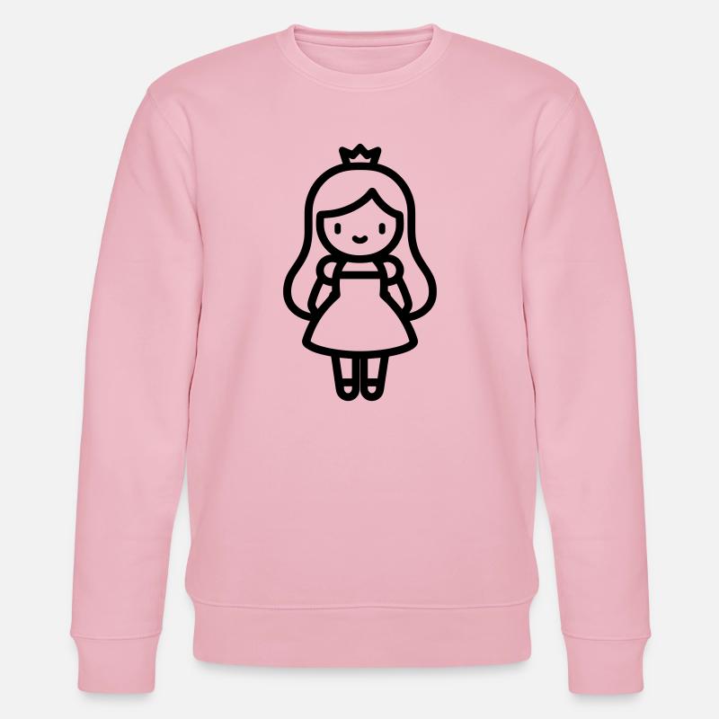 Prinzessin - Stanley/Stella Unisex Bio-Sweatshirt CHANGER  - Hellrosa