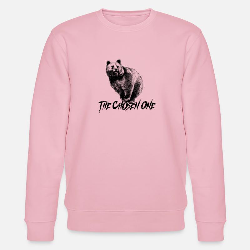 Der Auserwählte - Stanley/Stella Unisex Bio-Sweatshirt CHANGER  - Hellrosa