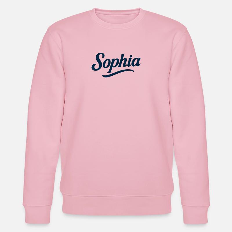 Conception abstraite à l’aquarelle - Sweat bio CHANGER Stanley/Stella Unisexe - rose pâle