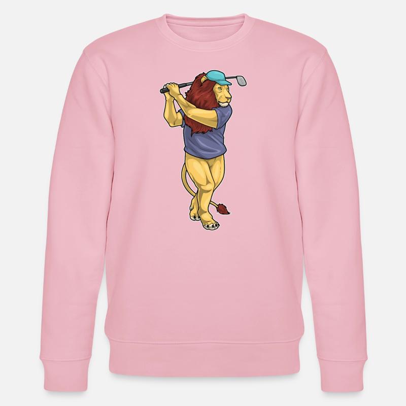 Löwe Golf Golfschläger - Stanley/Stella Unisex Bio-Sweatshirt CHANGER  - Hellrosa