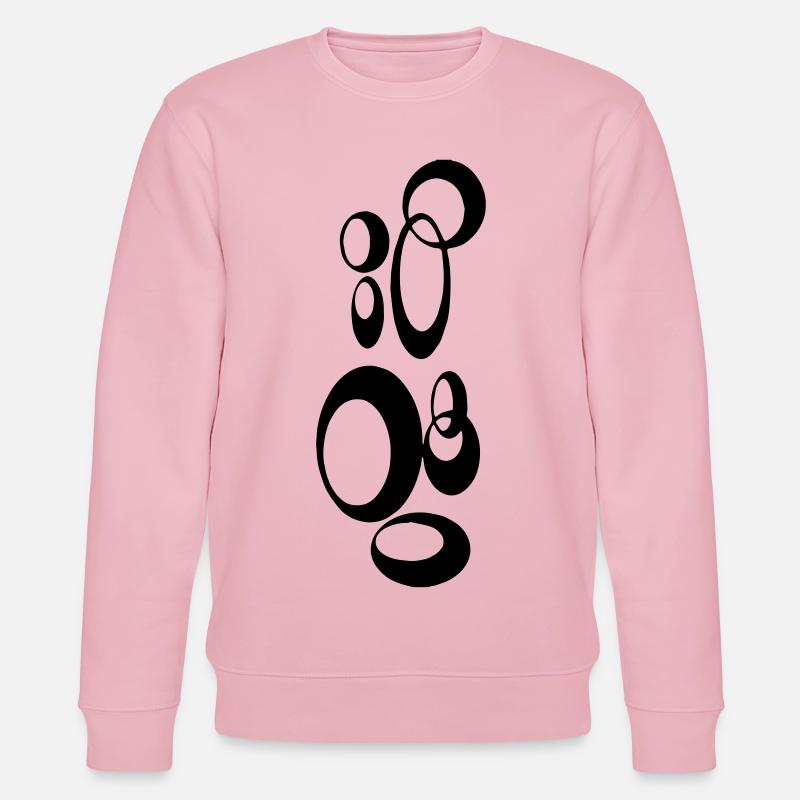 Coole Kunst - Stanley/Stella Unisex Bio-Sweatshirt CHANGER  - Hellrosa