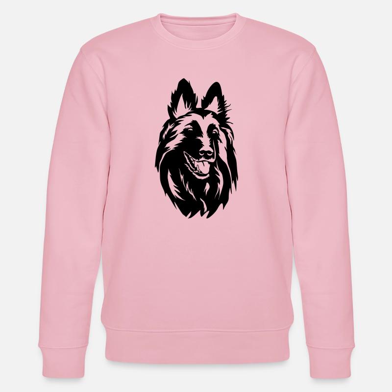 Tervueren Kopf - Stanley/Stella Unisex Bio-Sweatshirt CHANGER - Hellrosa