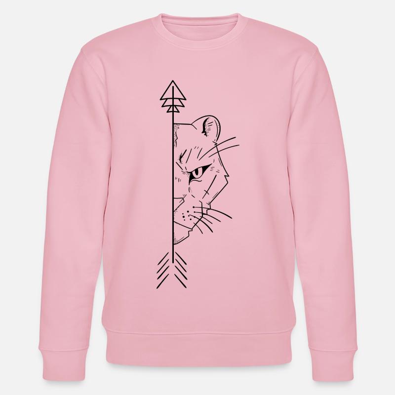 Leona Boyfriends 2/2 - Stanley/Stella Unisex Bio-Sweatshirt CHANGER - Hellrosa