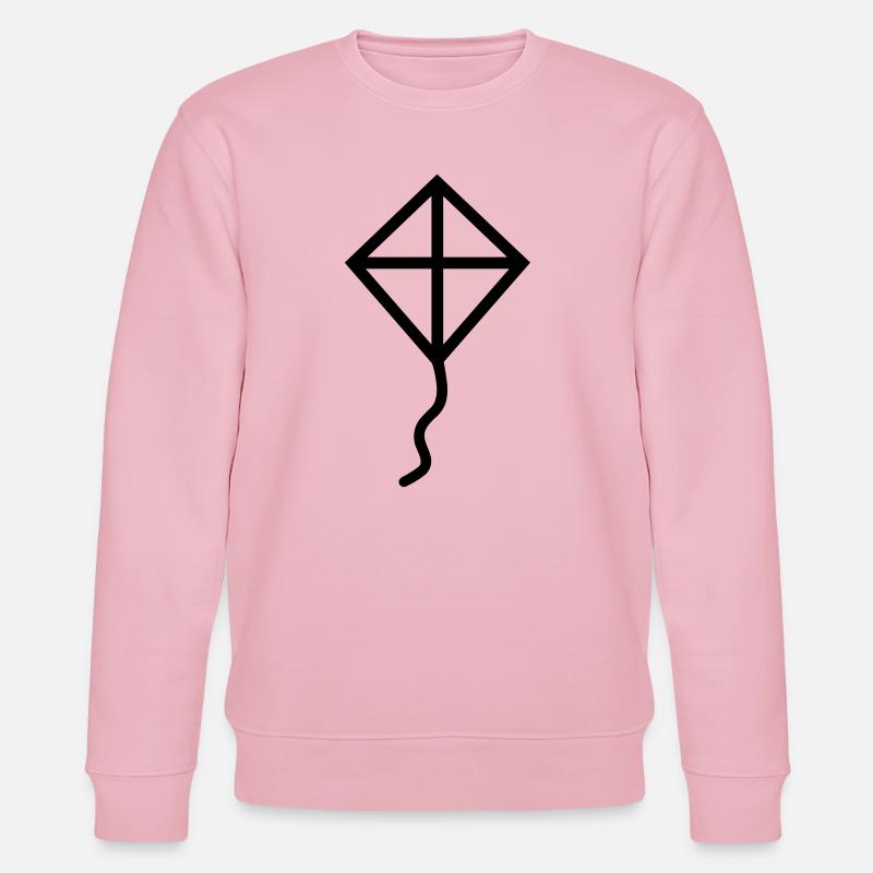 Drachen - Stanley/Stella Unisex Bio-Sweatshirt CHANGER  - Hellrosa