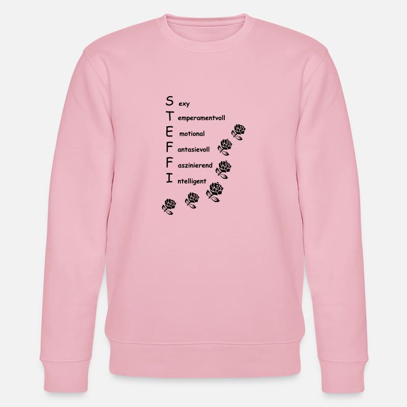 steffi2 - Sweat bio CHANGER Stanley/Stella Unisexe - rose pâle