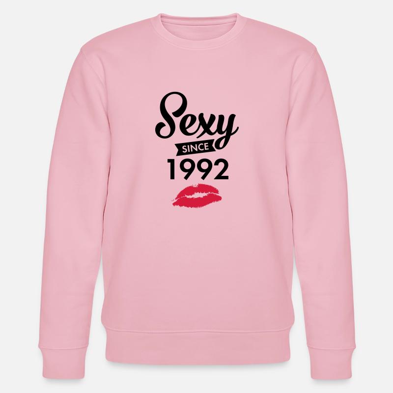 Sexy Since 1992 - Stanley/Stella Unisex Bio-Sweatshirt CHANGER  - Hellrosa