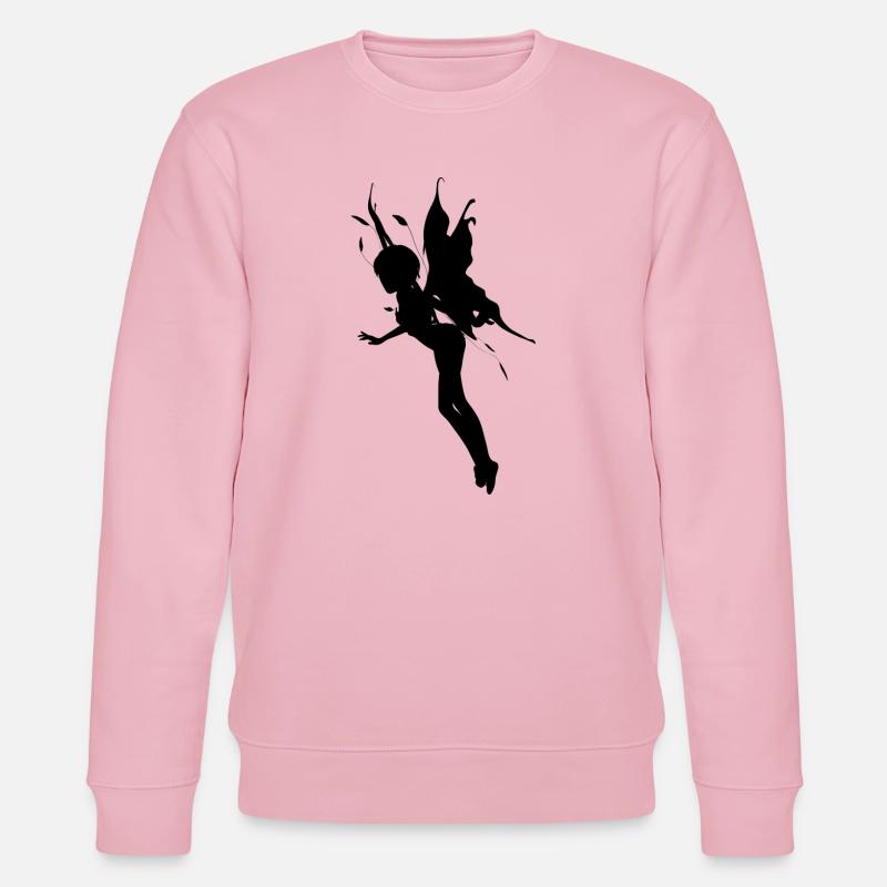 Kleine Fee - Stanley/Stella Unisex Bio-Sweatshirt CHANGER  - Hellrosa