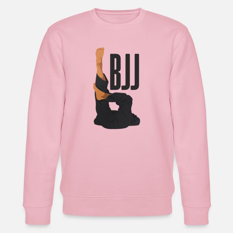 BJJ Techniques: Triangle - Stanley/Stella CHANGER Unisex Organic Sweatshirt - cotton pink