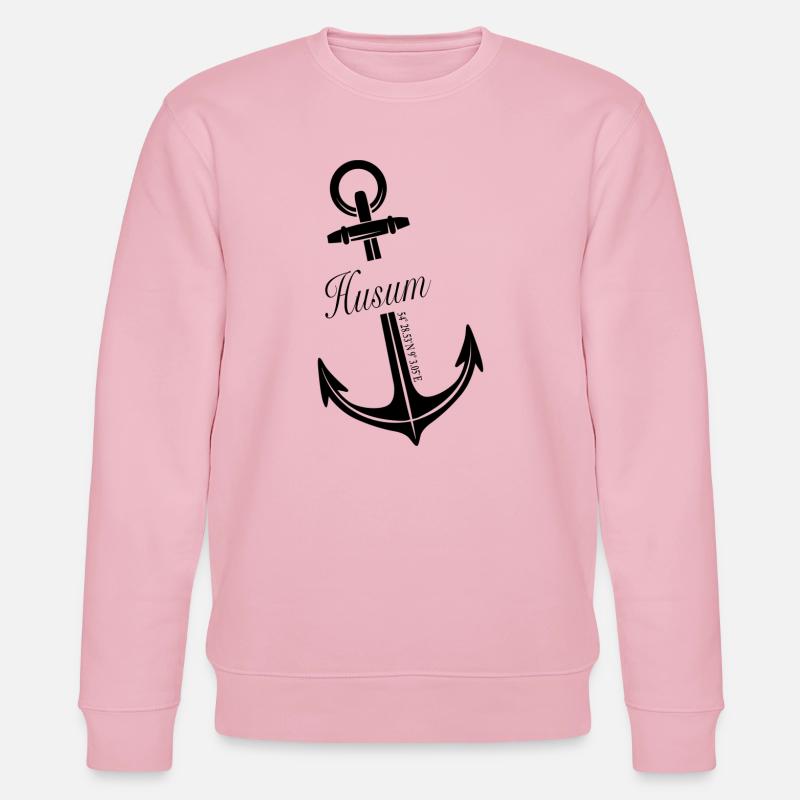Husum - Stanley/Stella Unisex Bio-Sweatshirt CHANGER  - Hellrosa