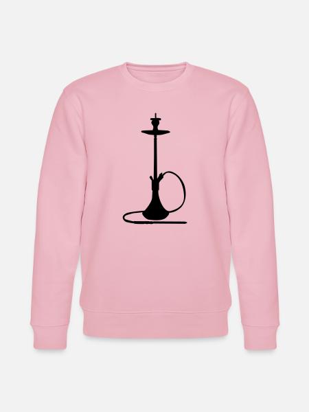 Shisha Silhouette - Stanley/Stella CHANGER Unisex Organic Sweatshirt - cotton pink