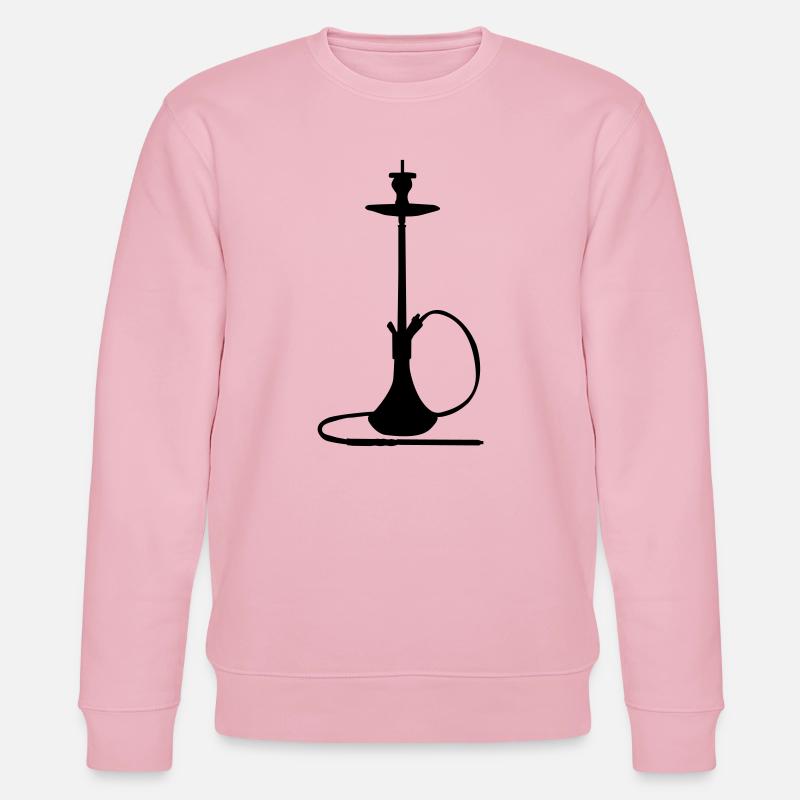 Shisha Silhouette  - Stanley/Stella Unisex Bio-Sweatshirt CHANGER  - Hellrosa