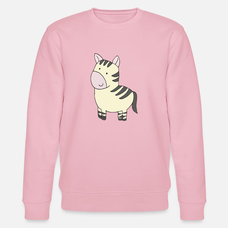 zebra baby2 - Stanley/Stella Unisex Bio-Sweatshirt CHANGER - Hellrosa