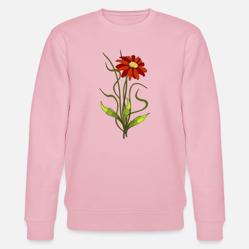 Blume - Stanley/Stella Unisex Bio-Sweatshirt CHANGER  - Hellrosa
