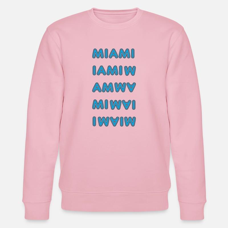 Miami Blau - Stanley/Stella Unisex Bio-Sweatshirt CHANGER  - Hellrosa