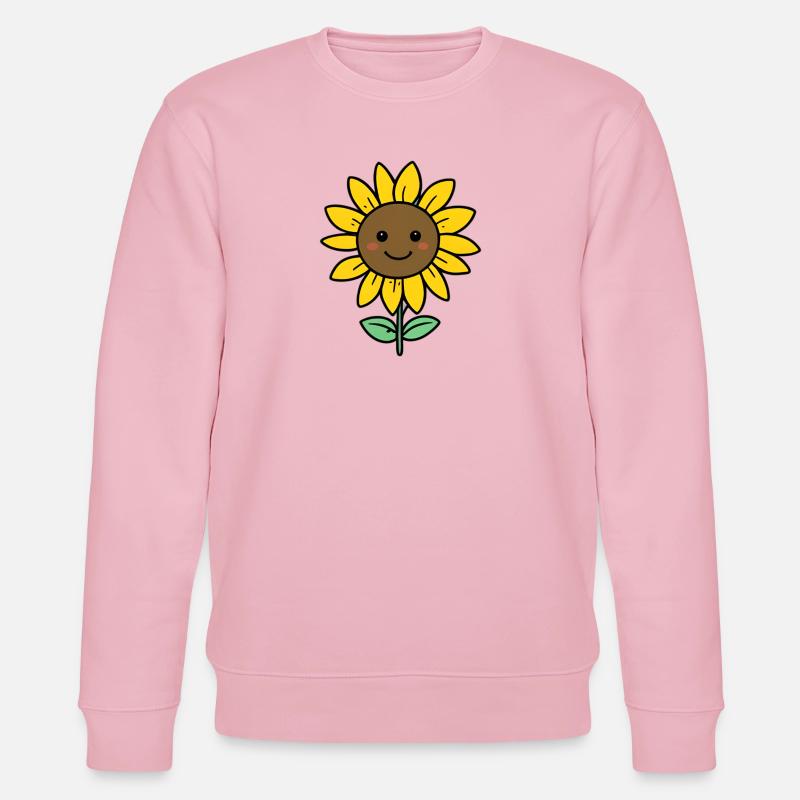 Dessin animé Joyeux de Tournesol - Sweat bio CHANGER Stanley/Stella Unisexe - rose pâle