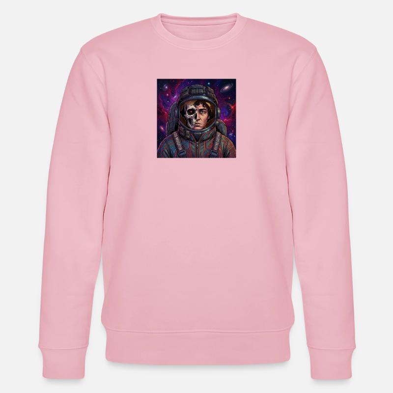 Morts dans l’espace - Sweat bio CHANGER Stanley/Stella Unisexe - rose pâle