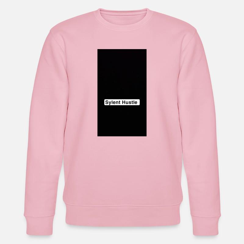 Sylent Hustle Noir Monochrome Tee - Sweat bio CHANGER Stanley/Stella Unisexe - rose pâle