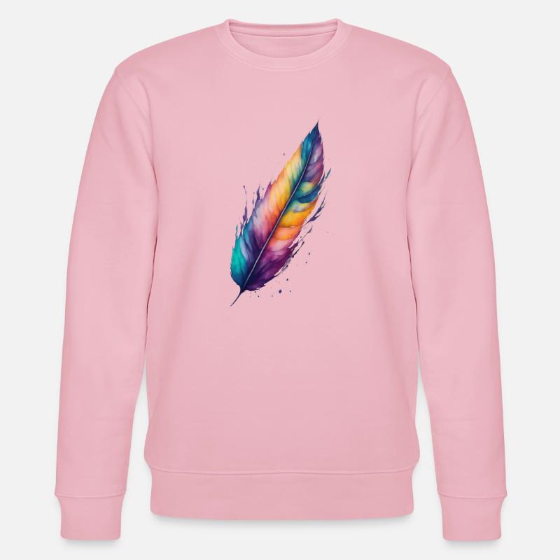 Source - Sweat bio CHANGER Stanley/Stella Unisexe - rose pâle