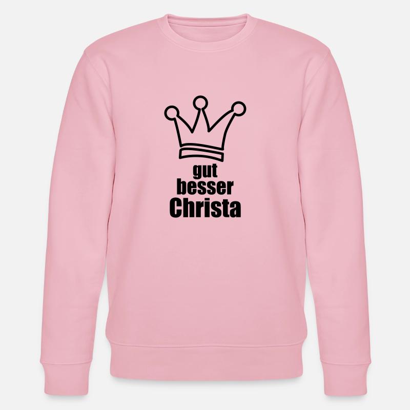 Christa - Stanley/Stella Unisex Bio-Sweatshirt CHANGER  - Hellrosa