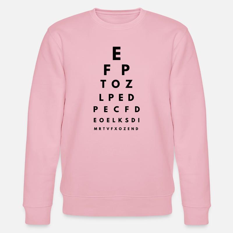 Sehtest 2 - Stanley/Stella Unisex Bio-Sweatshirt CHANGER  - Hellrosa