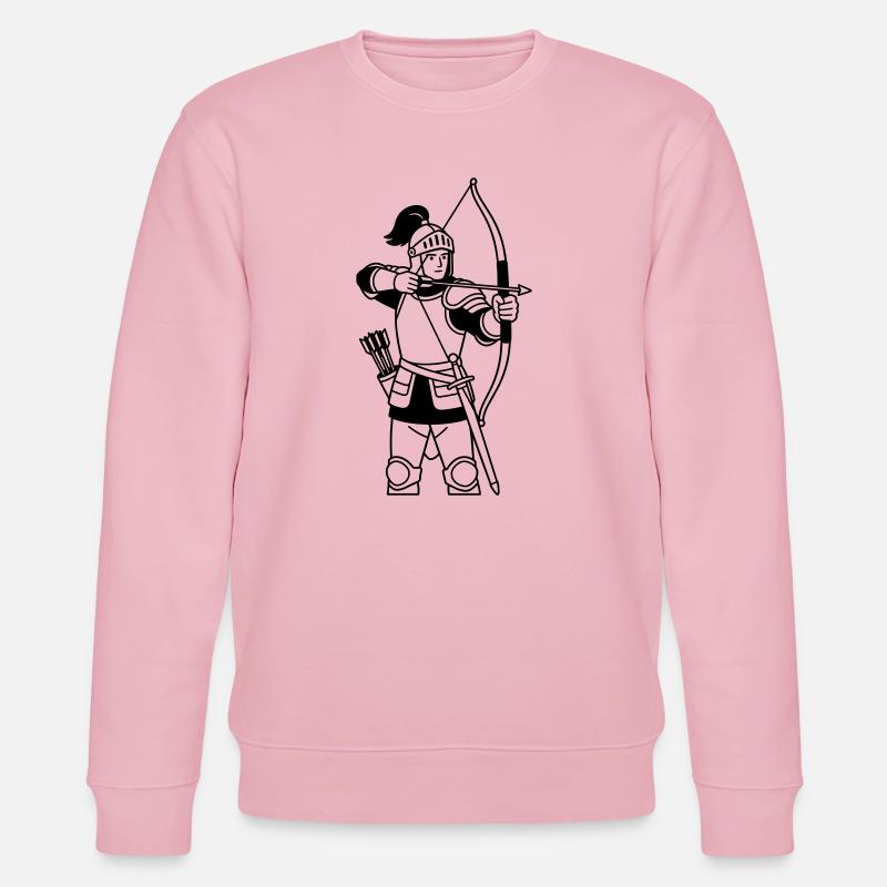 Sagittarius - Stanley/Stella CHANGER Unisex Organic Sweatshirt - cotton pink