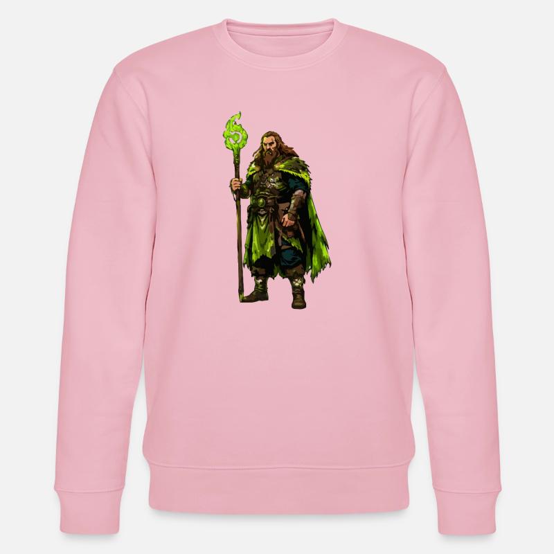 Wikinger Krieger - Stanley/Stella Unisex Bio-Sweatshirt CHANGER - Hellrosa