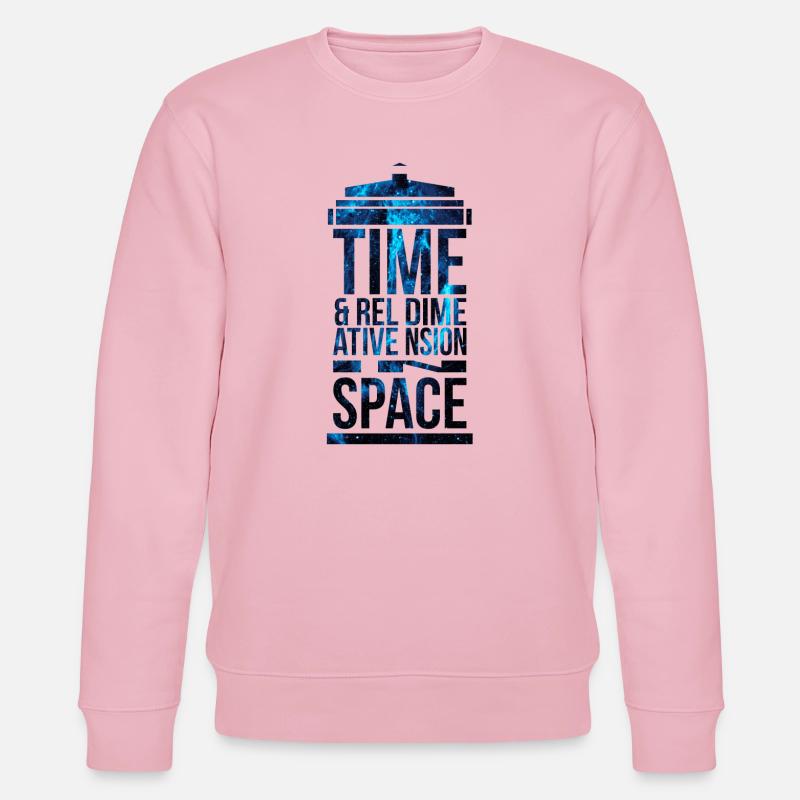 TARDIS - Stanley/Stella Unisex Bio-Sweatshirt CHANGER  - Hellrosa