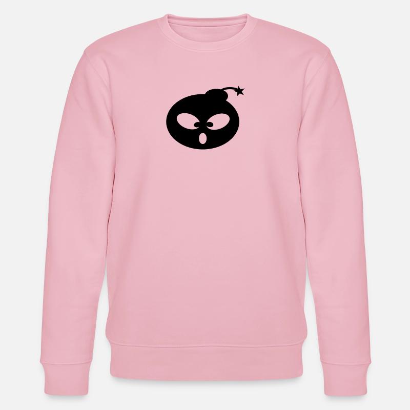 Bomb Oh - Stanley/Stella Unisex Bio-Sweatshirt CHANGER - Hellrosa
