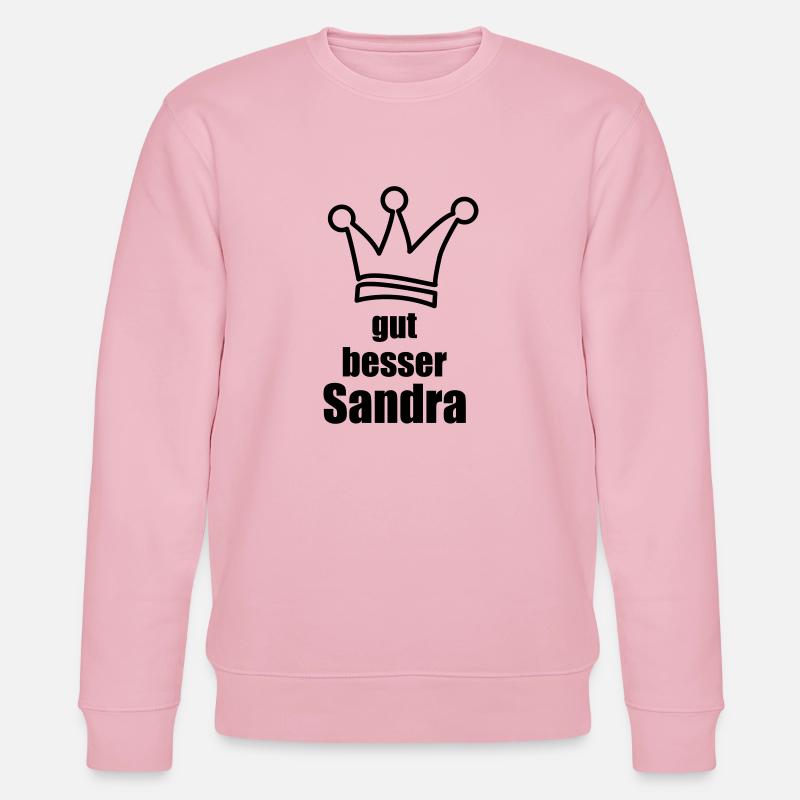Sandra - Stanley/Stella Unisex Bio-Sweatshirt CHANGER  - Hellrosa