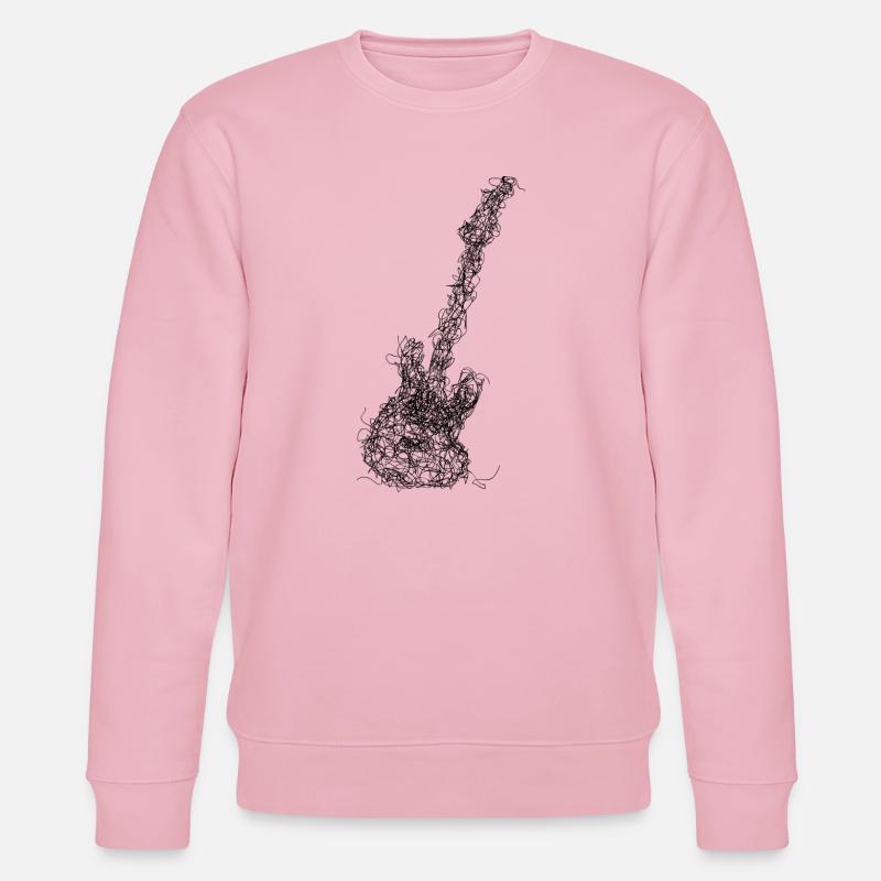 Lower Scribble - Stanley/Stella Unisex Bio-Sweatshirt CHANGER  - Hellrosa