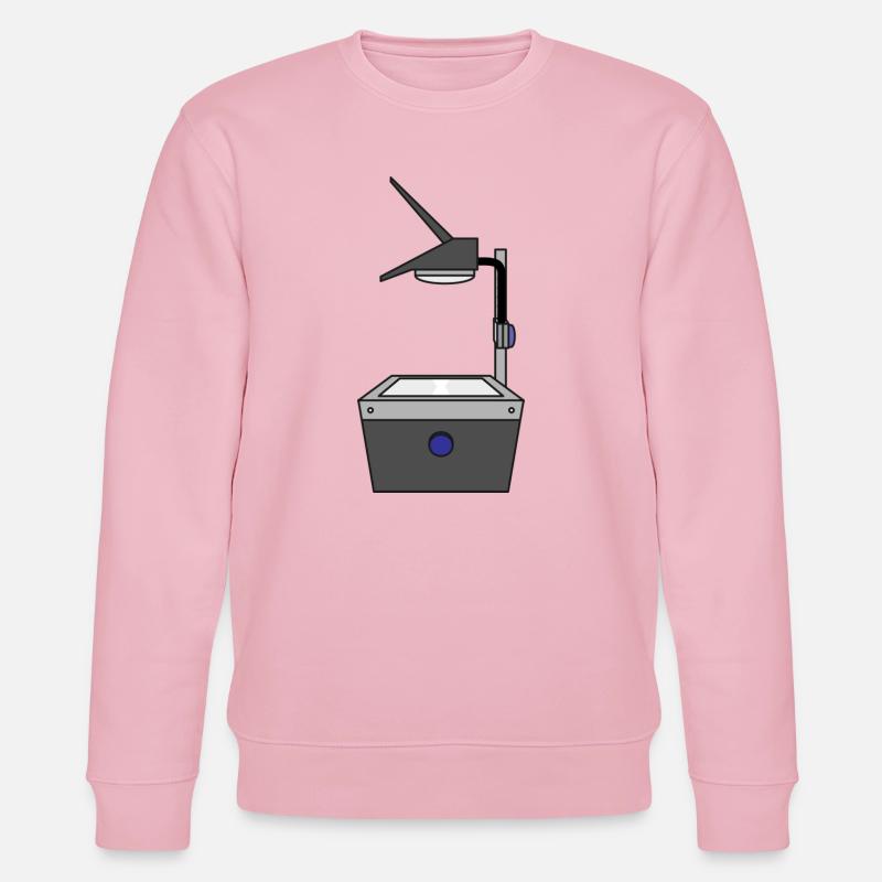 Polylux Schule Lehrer - Stanley/Stella Unisex Bio-Sweatshirt CHANGER  - Hellrosa