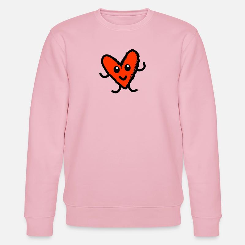 MERCI. MAÎTRESSE. MAÎTRE. MERCI MAÎTRESSE - Sweat bio CHANGER Stanley/Stella Unisexe - rose pâle