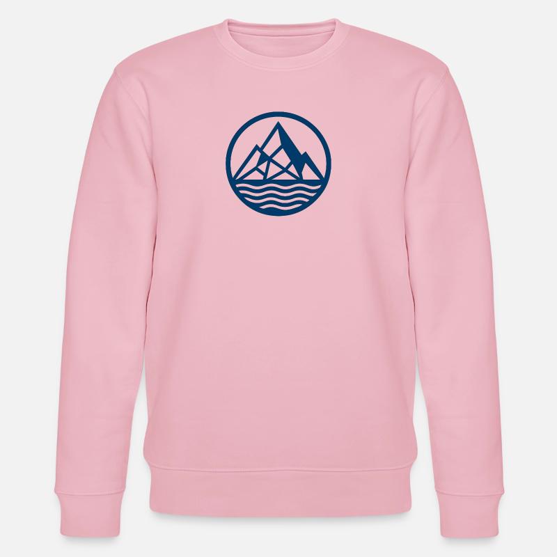 Baru Mountains - Stanley/Stella Unisex Bio-Sweatshirt CHANGER  - Hellrosa
