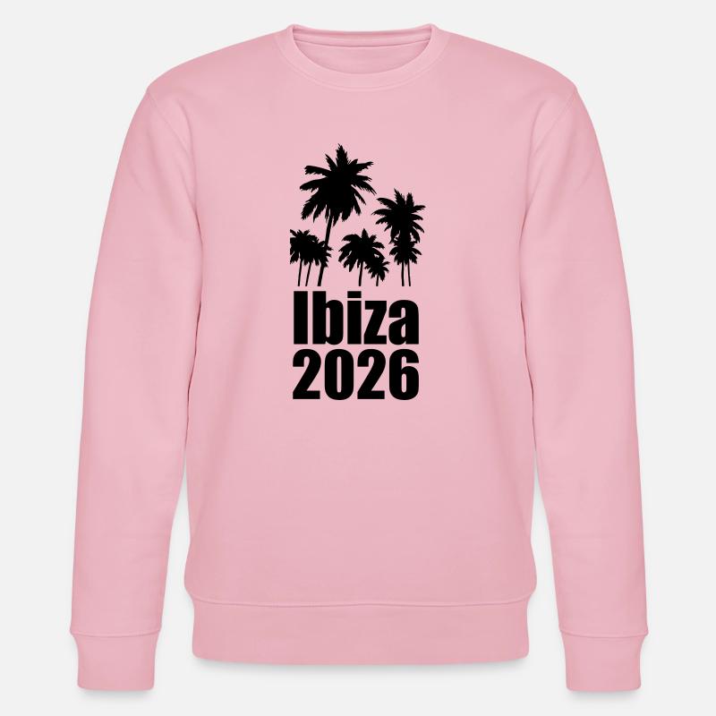 Ibiza 2026 - Stanley/Stella Unisex Bio-Sweatshirt CHANGER  - Hellrosa