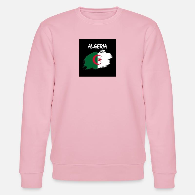 Algerien - Stanley/Stella Unisex Bio-Sweatshirt CHANGER  - Hellrosa