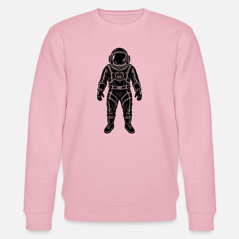 Astronaut - Stanley/Stella Unisex Bio-Sweatshirt CHANGER  - Hellrosa
