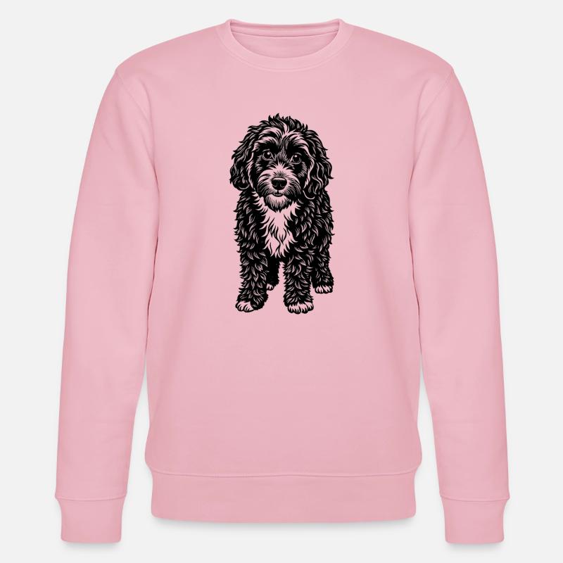 Cockapoo - Sweat bio CHANGER Stanley/Stella Unisexe - rose pâle