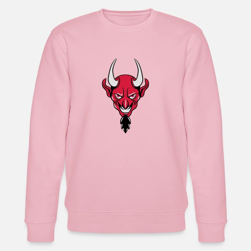 Devil evil dangerous - Stanley/Stella CHANGER Unisex Organic Sweatshirt - cotton pink