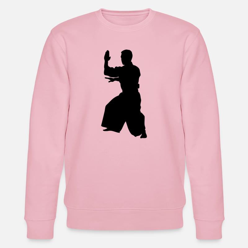 Aikido  - Sweat bio CHANGER Stanley/Stella Unisexe - rose pâle