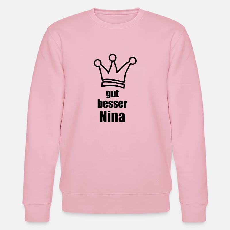 Nina - Stanley/Stella Unisex Bio-Sweatshirt CHANGER  - Hellrosa