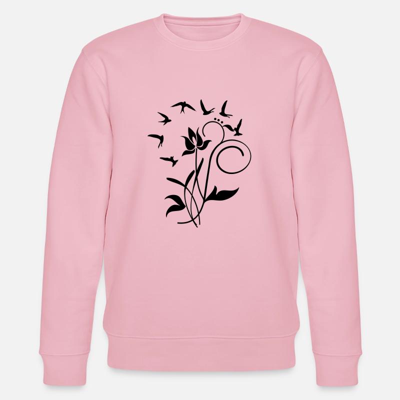 Orchidee / orchid (2c) - Stanley/Stella Unisex Bio-Sweatshirt CHANGER - Hellrosa