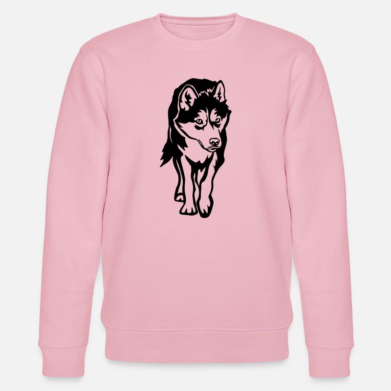 Rauque - Sweat bio CHANGER Stanley/Stella Unisexe - rose pâle