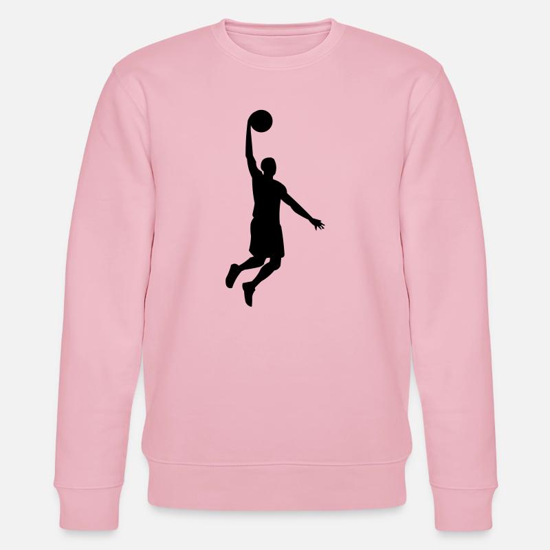 Basketteur - Sweat bio CHANGER Stanley/Stella Unisexe - rose pâle
