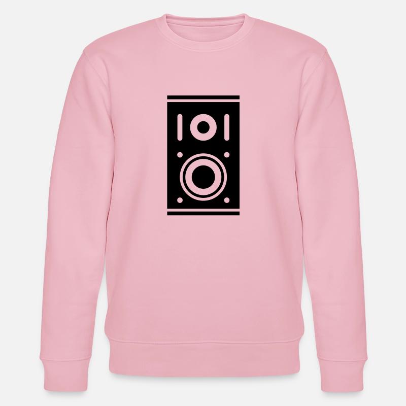 music_speaker_box_pi1 - Stanley/Stella Unisex Bio-Sweatshirt CHANGER  - Hellrosa