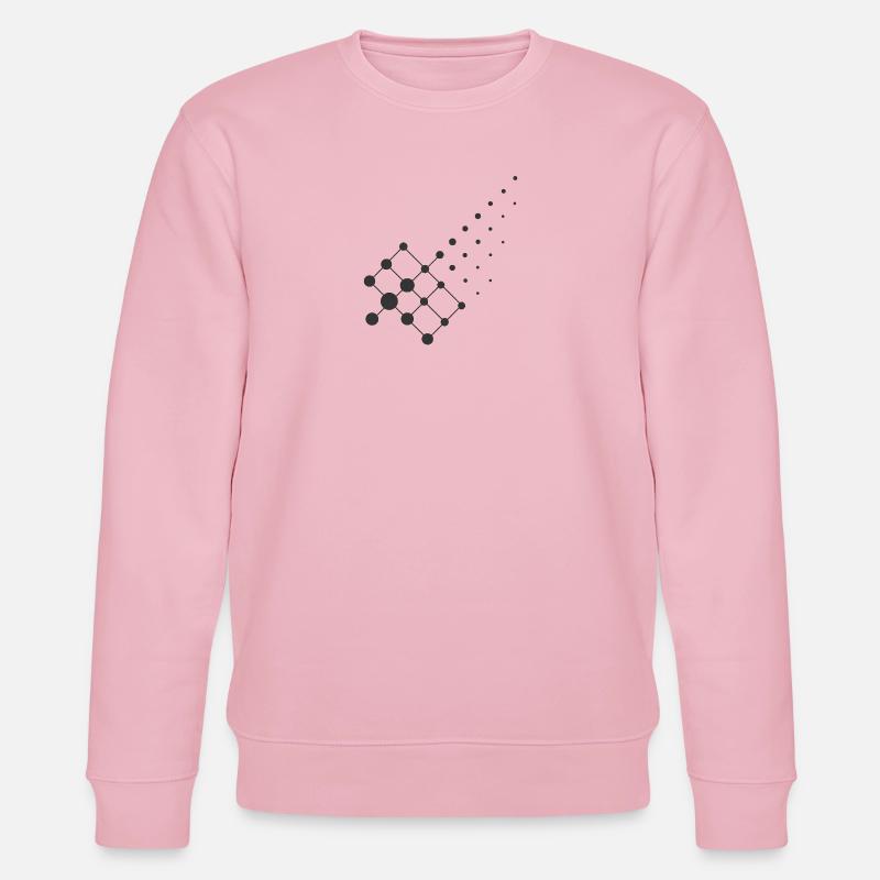 Diffusion Geometry – Chemie Design - Stanley/Stella Unisex Bio-Sweatshirt CHANGER  - Hellrosa