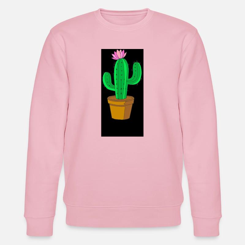 cactus - Sweat bio CHANGER Stanley/Stella Unisexe - rose pâle