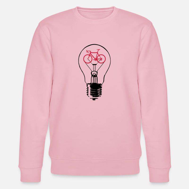 BULB / BIKE - Stanley/Stella Unisex Bio-Sweatshirt CHANGER - Hellrosa