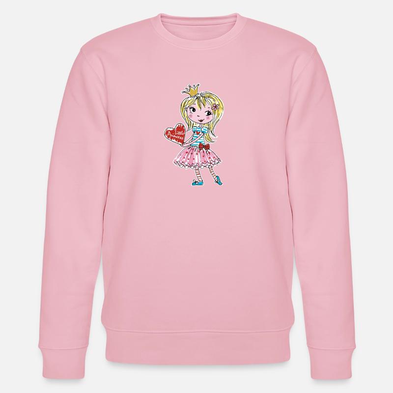 Petite princesse - Sweat bio CHANGER Stanley/Stella Unisexe - rose pâle